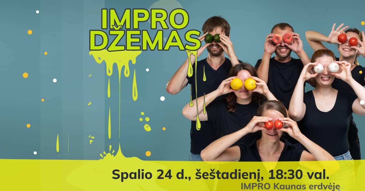 Impro džemas (komedijos vakaras)