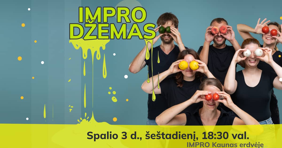 Impro džemas (komedijos vakaras)