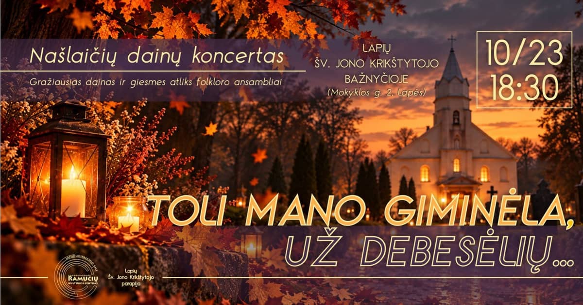 Regioninis našlaičių dainų koncertas „Toli mano giminėla už debesėlių“