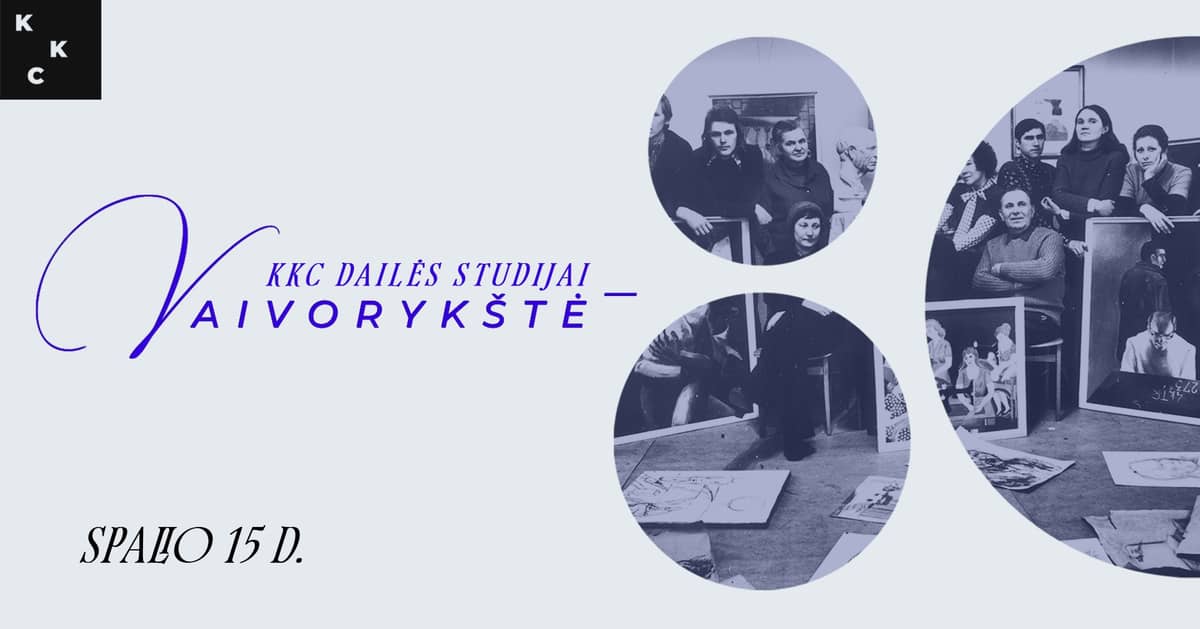 KKC Dailės studijai „Vaivorykštė“ – 80