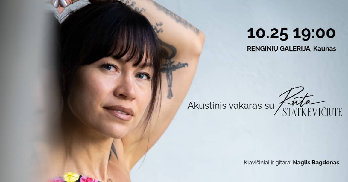 Akustinis vakaras su Rūta Statkevičiūte