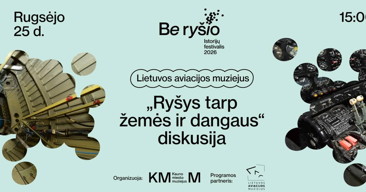 Diskusija „Ryšys tarp žemės ir dangaus“