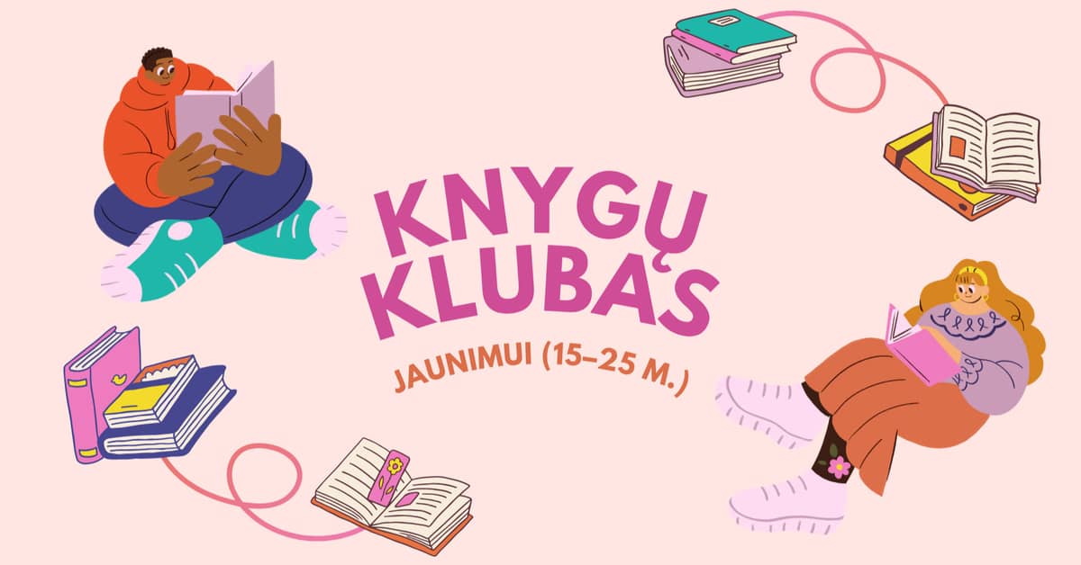 Pirmas jaunimo knygų klubo susitikimas
