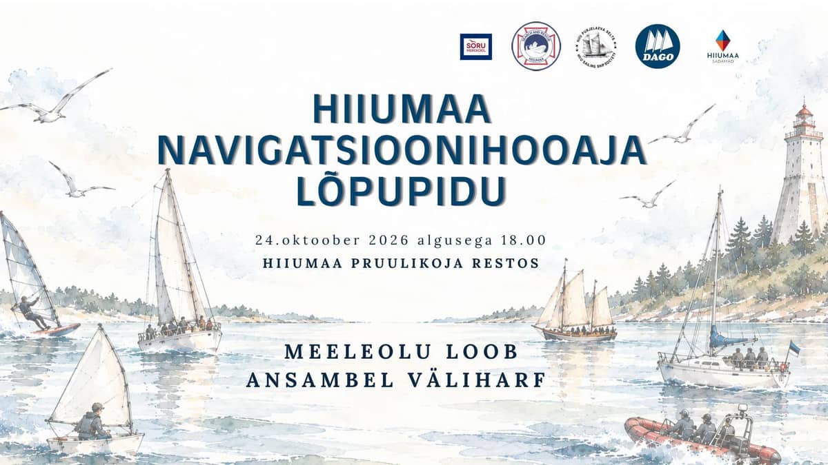 Hiumā navigacijos sezono uždarymo vakarėlis