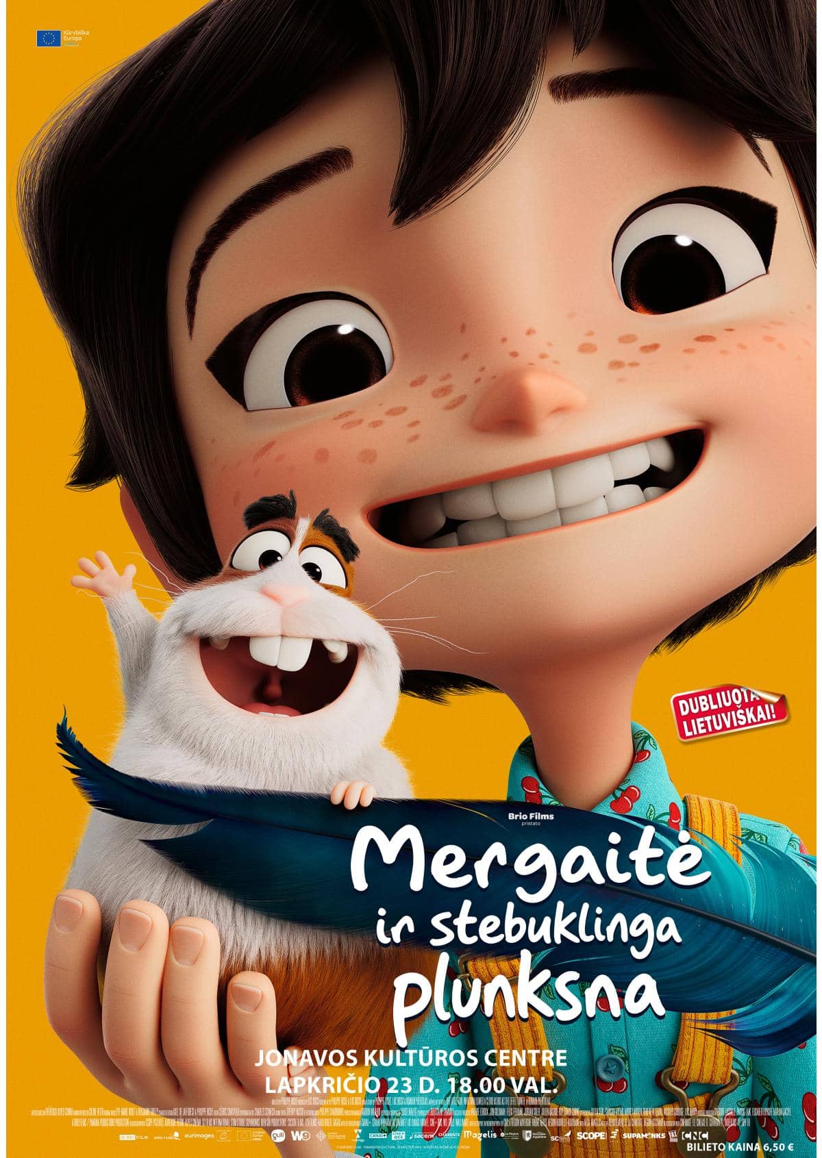 Kino filmas „Mergaitė ir stebuklinga plunksna“