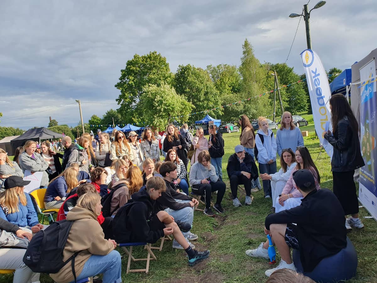 Time to Move – galimybių stotys Kuldīgos jaunimo namuose
