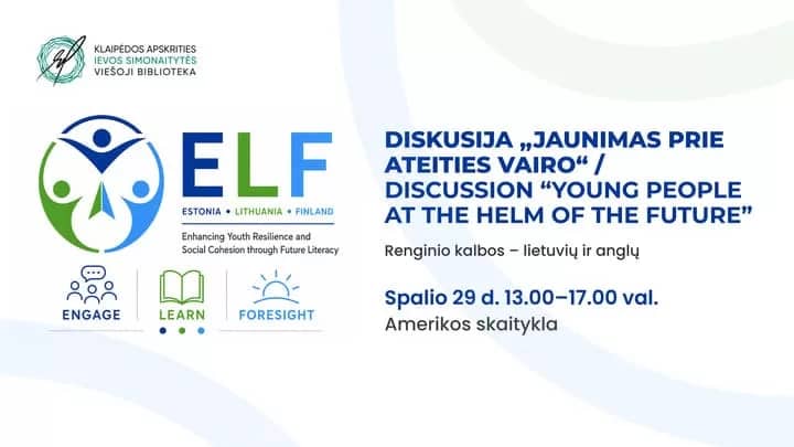 Diskusija „Jaunimas prie ateities vairo“ / Discussion “Young People at the Helm of the Future”