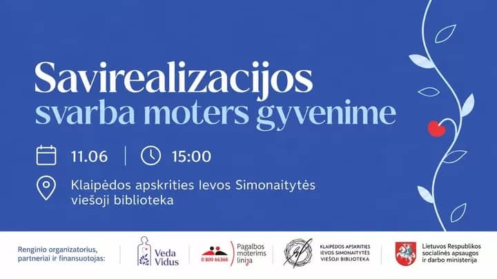 Savirealizacijos svarba moters gyvenime