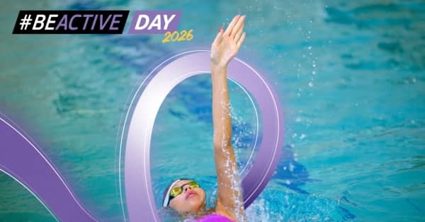 #BeActive DAY naktinis plaukimas LOC Ezerkrasto baseine