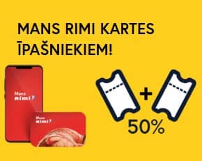 “Mans Rimi” ceturtdiena Cinamon Balle