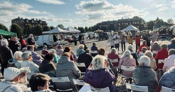 JaunLiepāja vakarinis turgus, koncertas „Rudens dziesma“