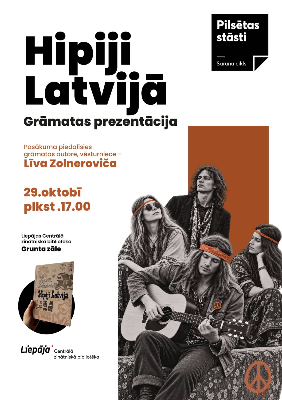 "Hipiai Latvijoje. Knygos pristatymas"