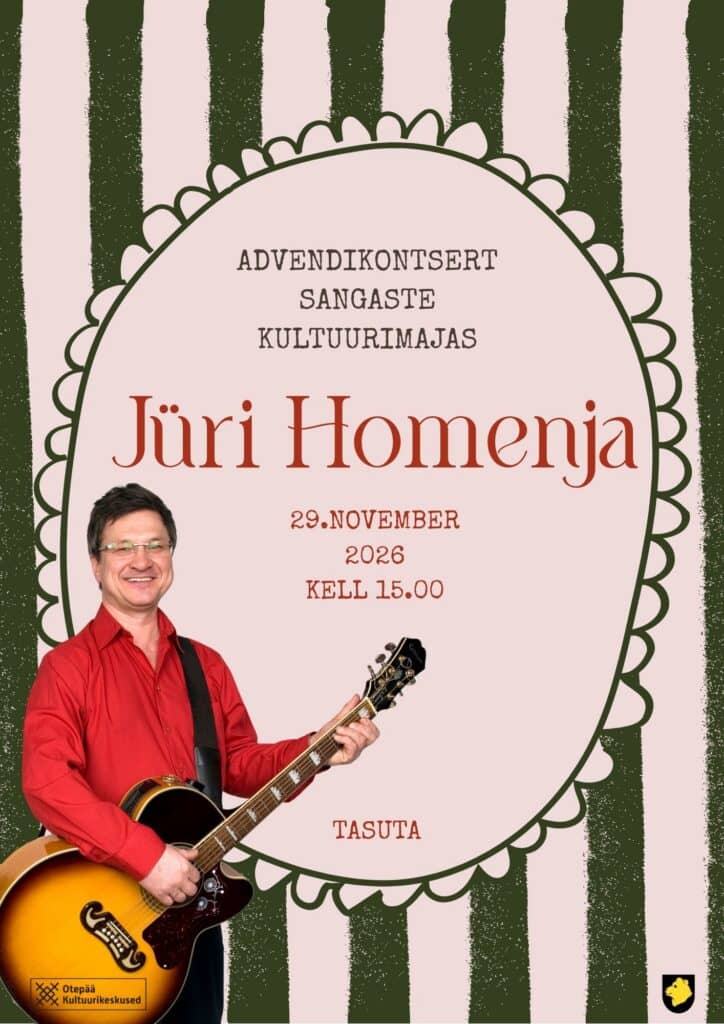 Advento koncertas su Jüri Homenja