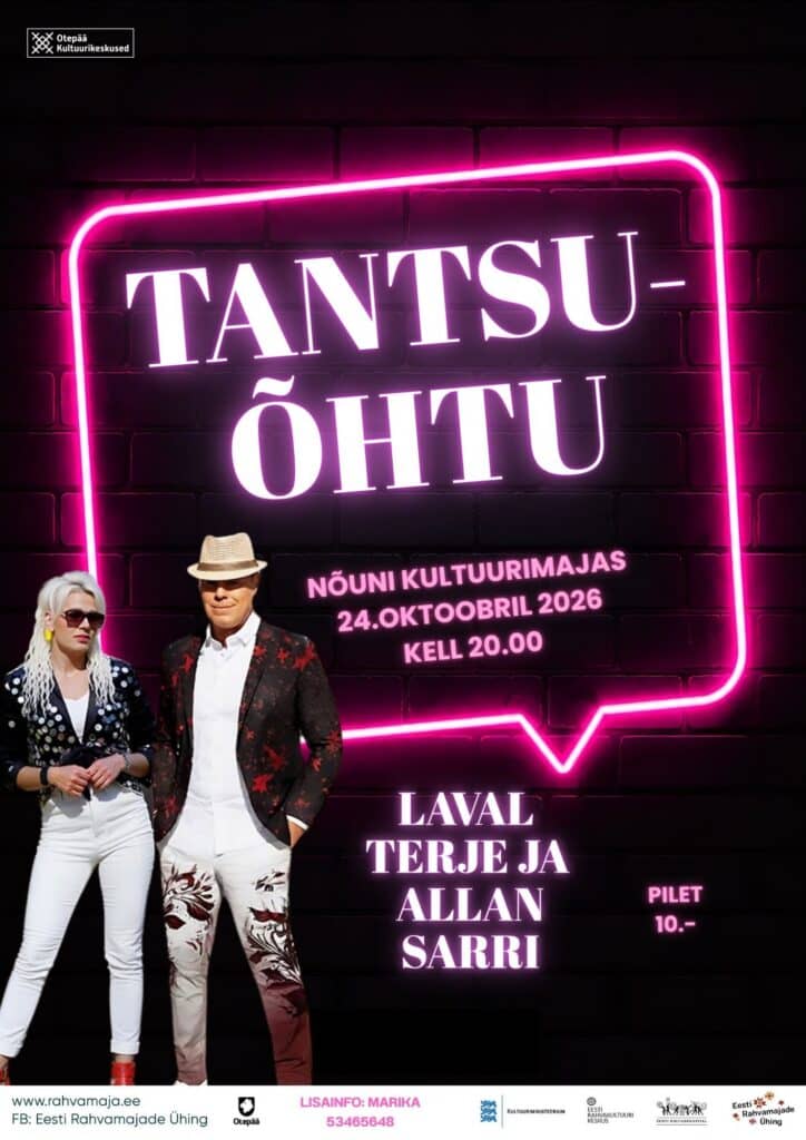 Šokių vakaras scenoje su Terje ir Allan Sarri