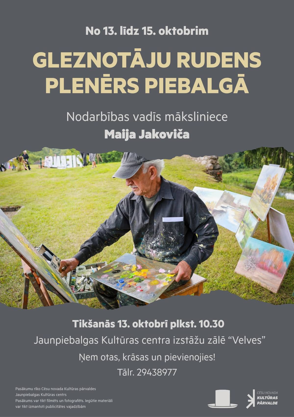 Dailininkų rudens pleneras Piebalgoje