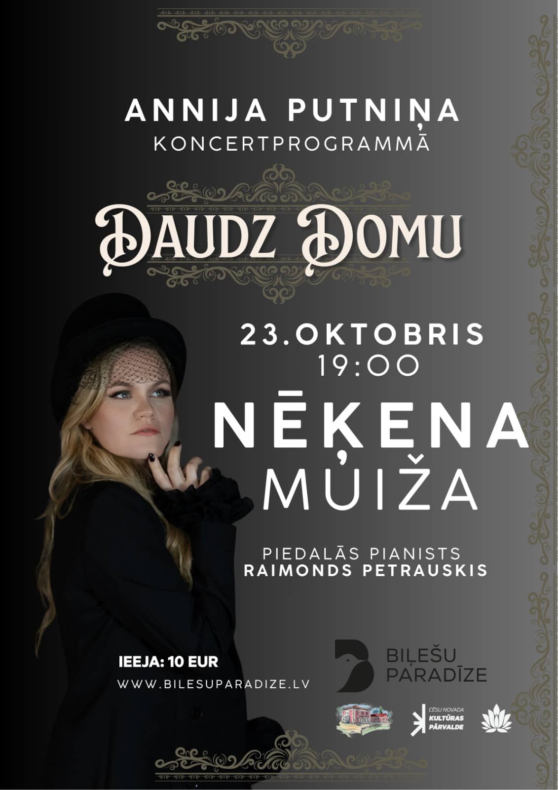 Annija Putniņa koncertinėje programoje "Daudz Domu"