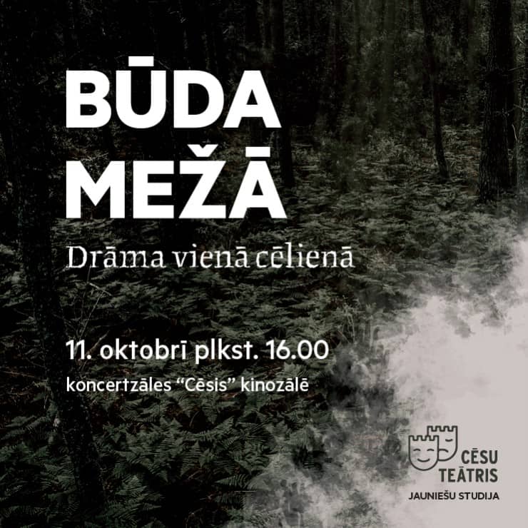Cėsių teatro jaunimo studijos spektaklis "Trobelė miške"