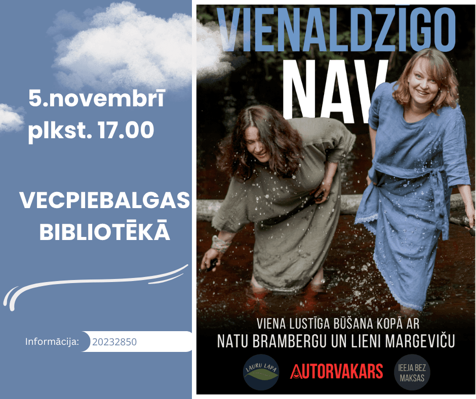 Susitikimas su Liene Margeviča ir Nata Bramberga