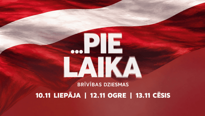 Latvijos šventinę savaitę skambės šventinė koncertinė programa „…PIE LAIKA“
