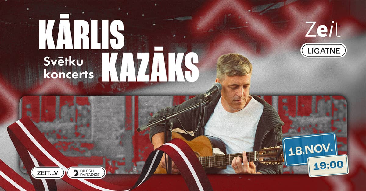 Kārļio Kazāko koncertas