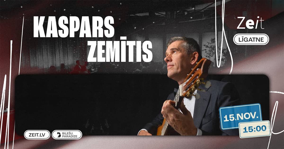 Kaspars Zemītis solinis koncertas
