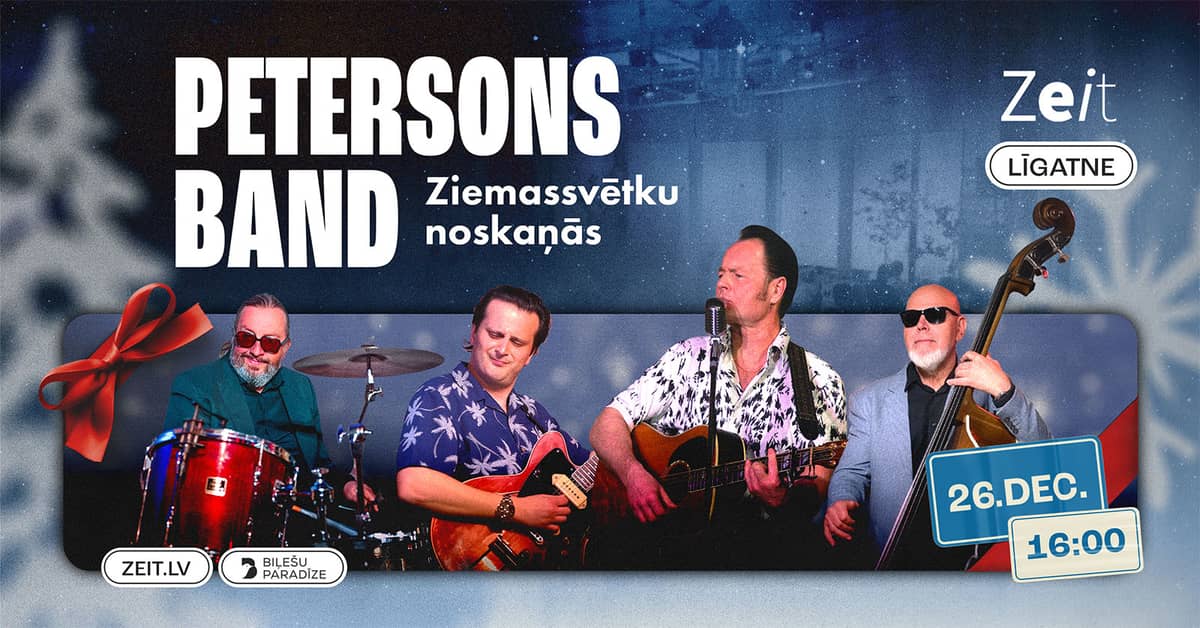 Grupės "Petersons Band" koncertas