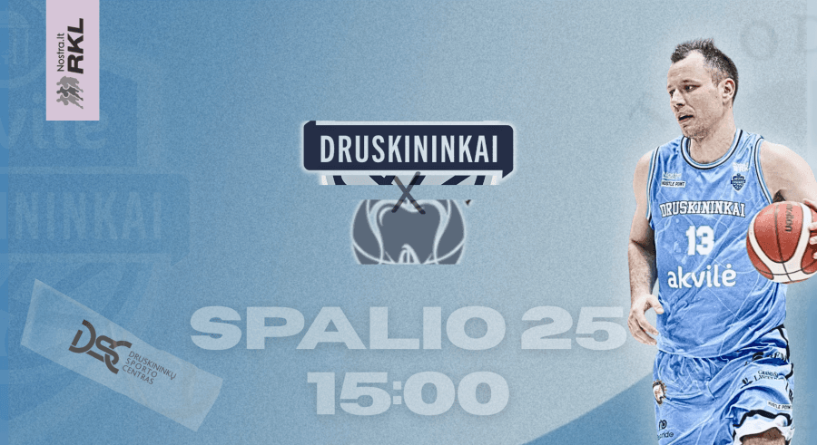 RKL rungtynės. Druskininkų „Akvilė" - Prienų „Tikodenta“