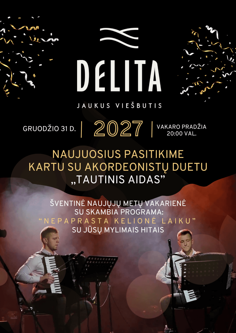 Naujieji metai su akordeonistų duetu „Tautinis Aidas“