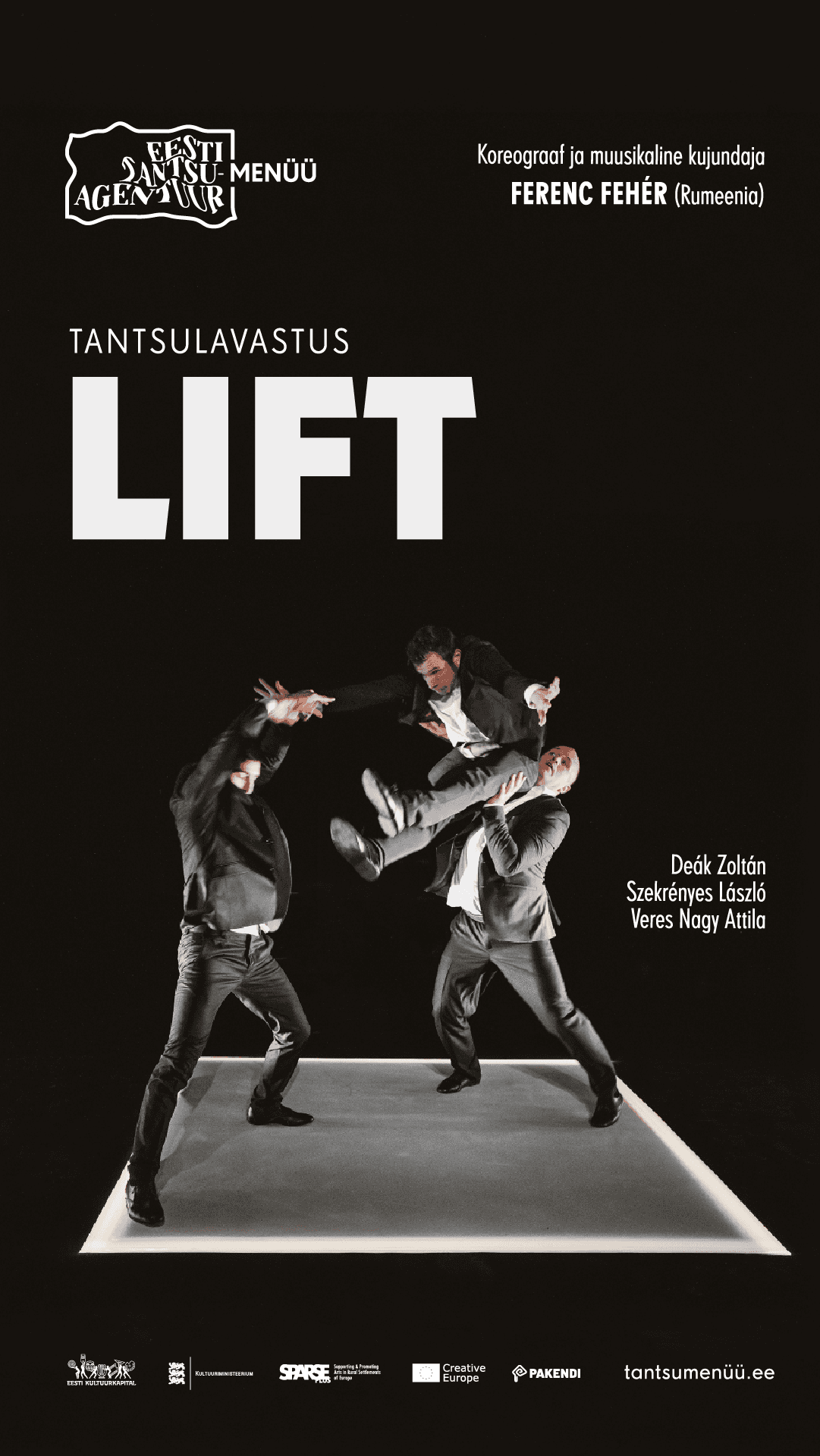 Šokio spektaklis "Lift"