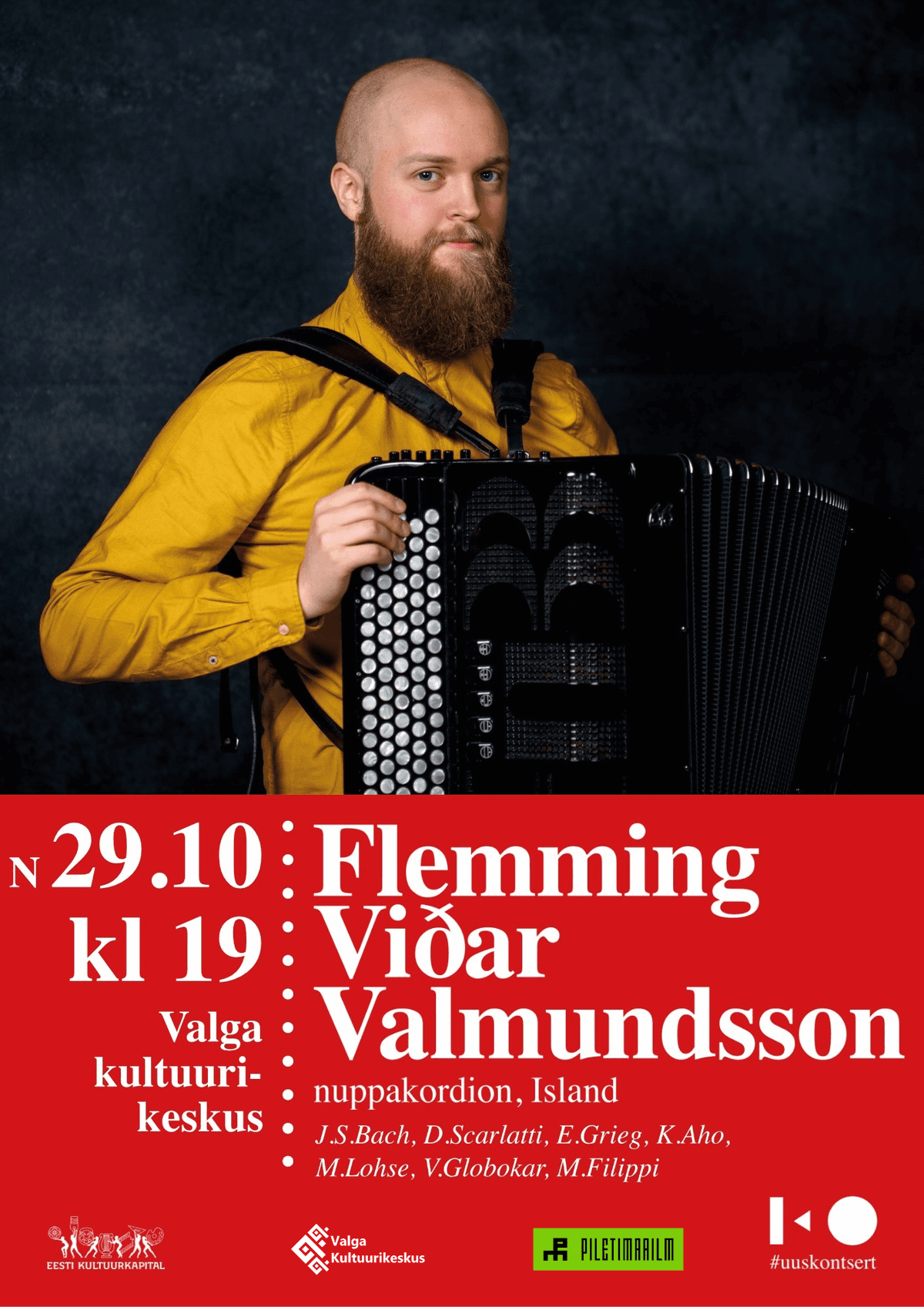 Flemming Vidar Valmundsson koncertas