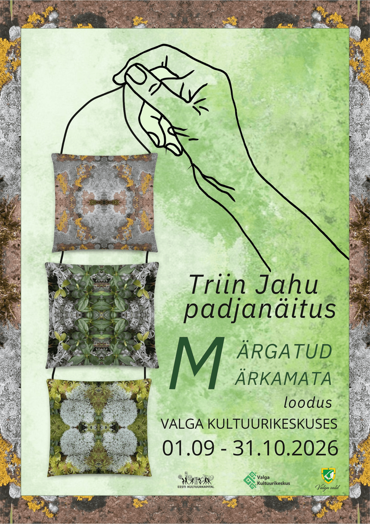 Triin Jahu pagalvių paroda