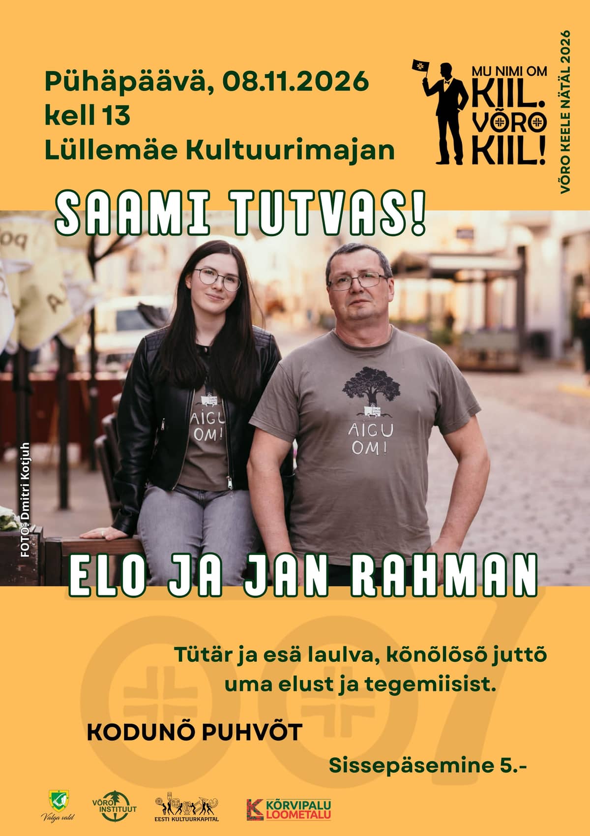 Koncertas - Saami tutvas (Elo ir Jan Rahman)