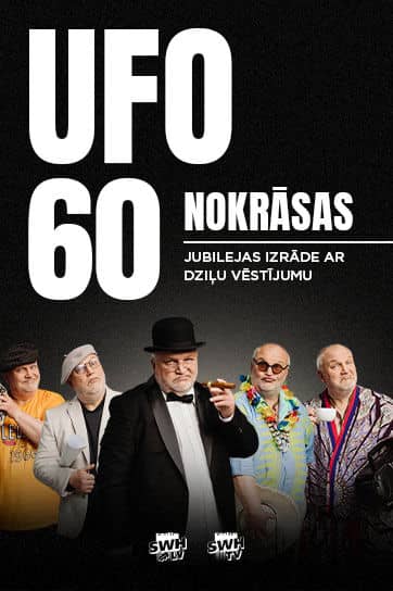 UFO 60 ATSPALVIŲ | jubiliejinis spektaklis su gilia žinute Jėkabpilyje