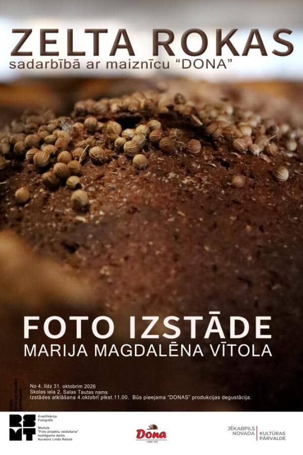AUKSINĖS RANKOS. FOTOGRAFIJOS PARODA SALOS TAUTOS NAMUOSE