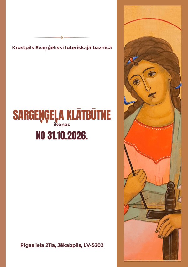 Gitos Palmos ikonų paroda „Angelo sargo buvimas“ Jėkabpilyje