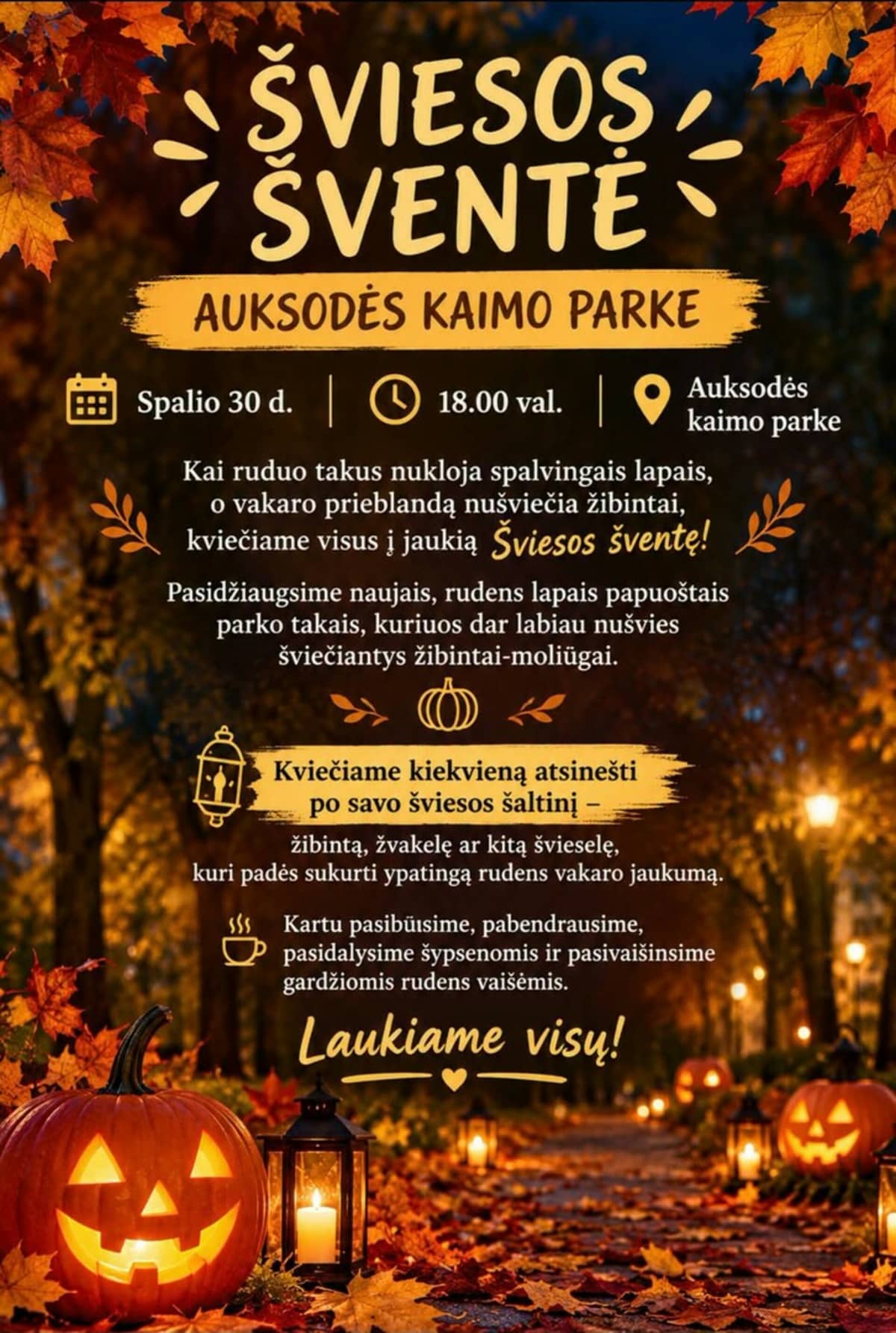 Šviesos šventė Auksodėje