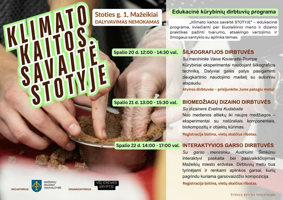 KLIMATO KAITOS SAVAITĖ STOTYJE
