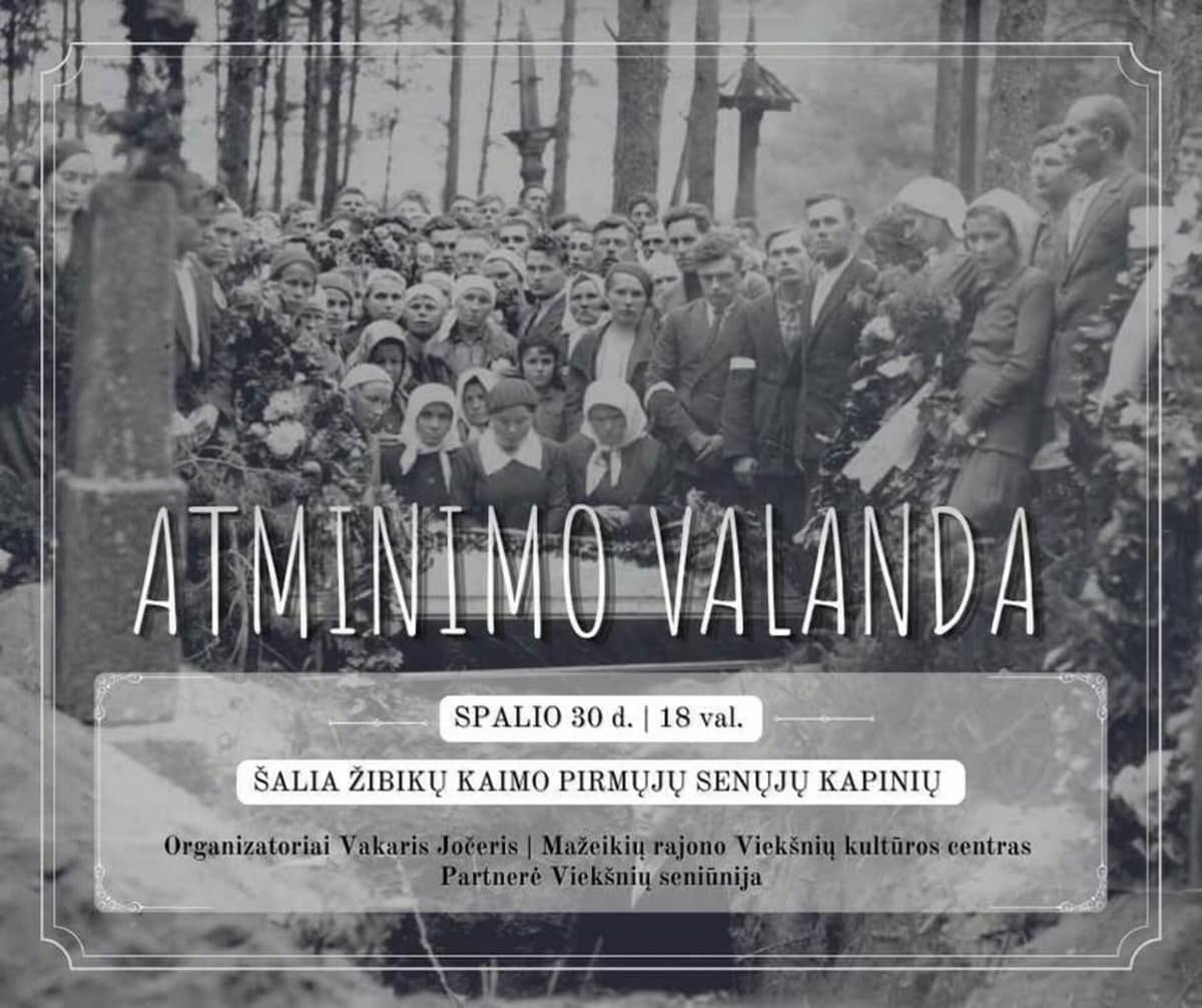 Atminimo valanda Žibikuose