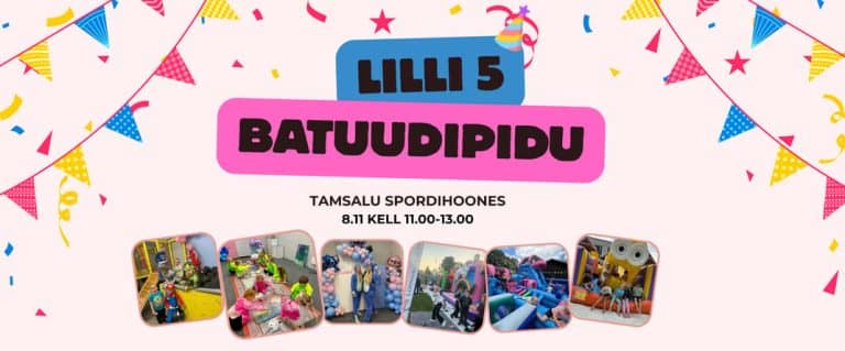 LILLI 5 batutų vakarėlis