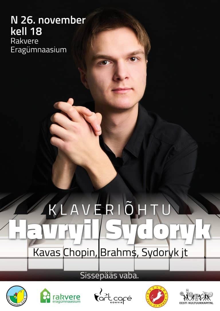 Fortepijono vakaras: Havryl Sydoryk