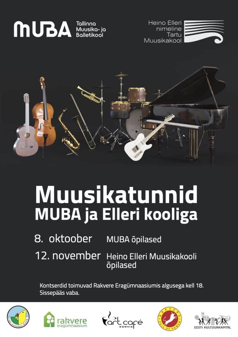 Muzikos pamokos su MUBA ir Ellerio mokykla