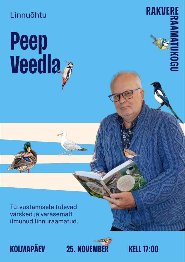 Paukščių vakaras su Peep Veedla