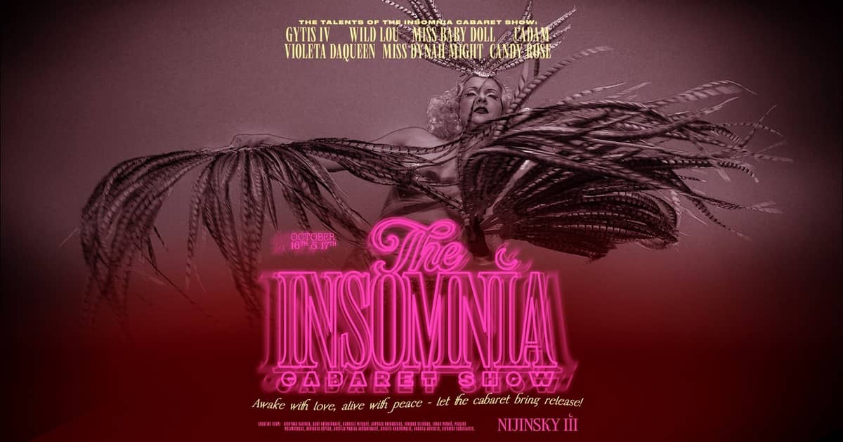 THE INSOMNIA CABARET SHOW | Friday (10.16)