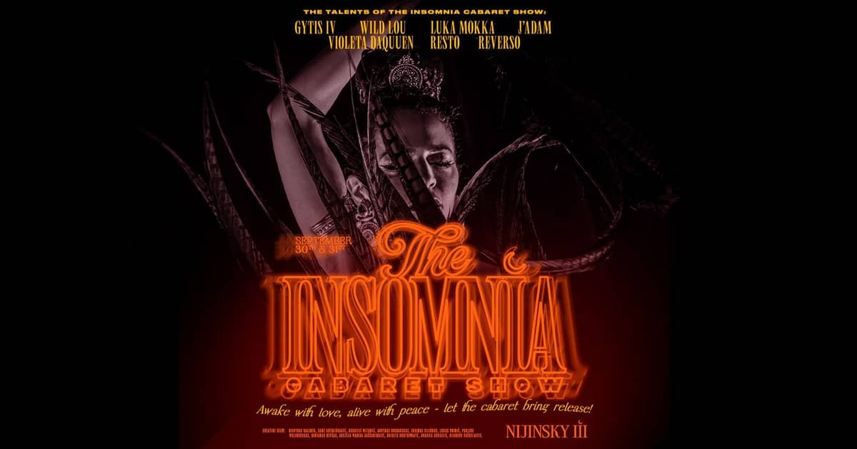 THE HALLOWEEN CABARET SHOW | Friday (10.30)