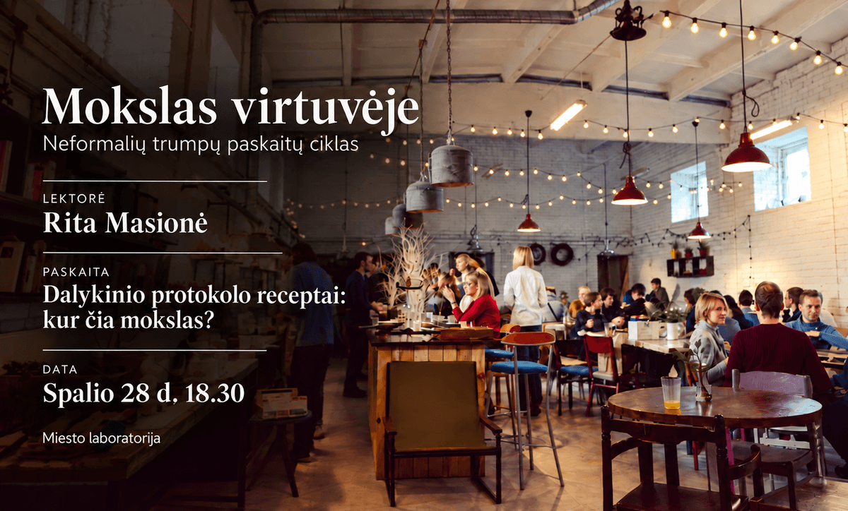 MOKSLAS VIRTUVĖJE: Dalykinio protokolo receptai: kur čia mokslas?