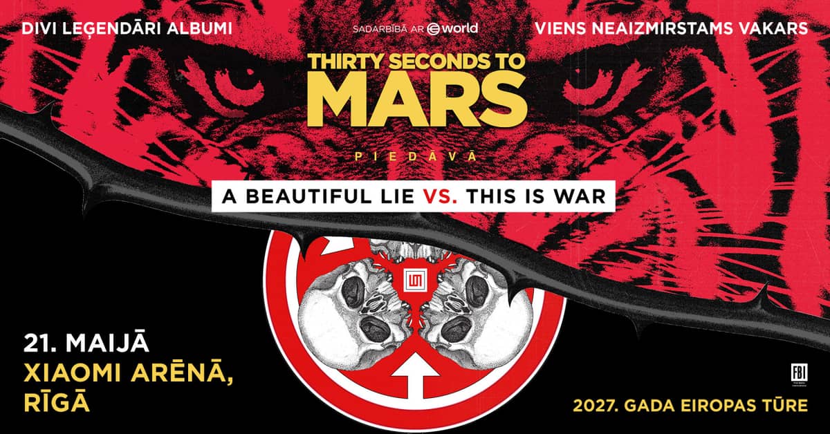 Thirty Seconds to Mars pristato A Beautiful Lie vs This Is War