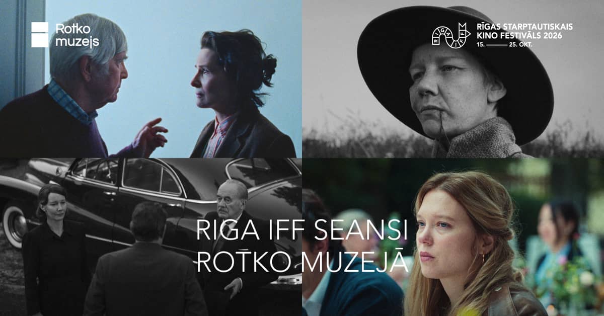 4 seansų rinkinys | RIGA IFF seansai Rothko muziejuje