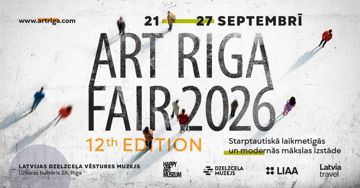 Tarptautinė meno paroda Art Riga Fair 2026