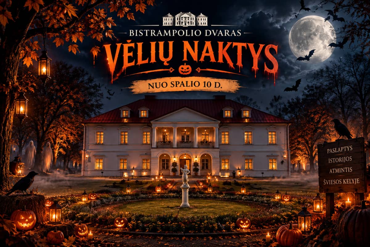 ŠVIESŲ FESTIVALIS ''BISTRAMPOLIO VĖLIŲ NAKTYS''