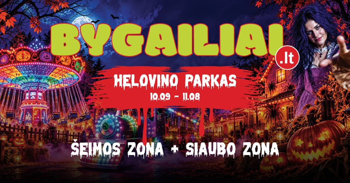 BYGAILIAI. Helovino parkas